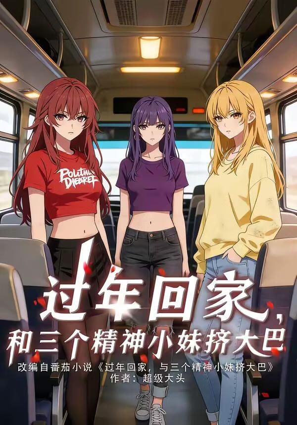 过年回家，和三个精神小妹挤大巴(全集)